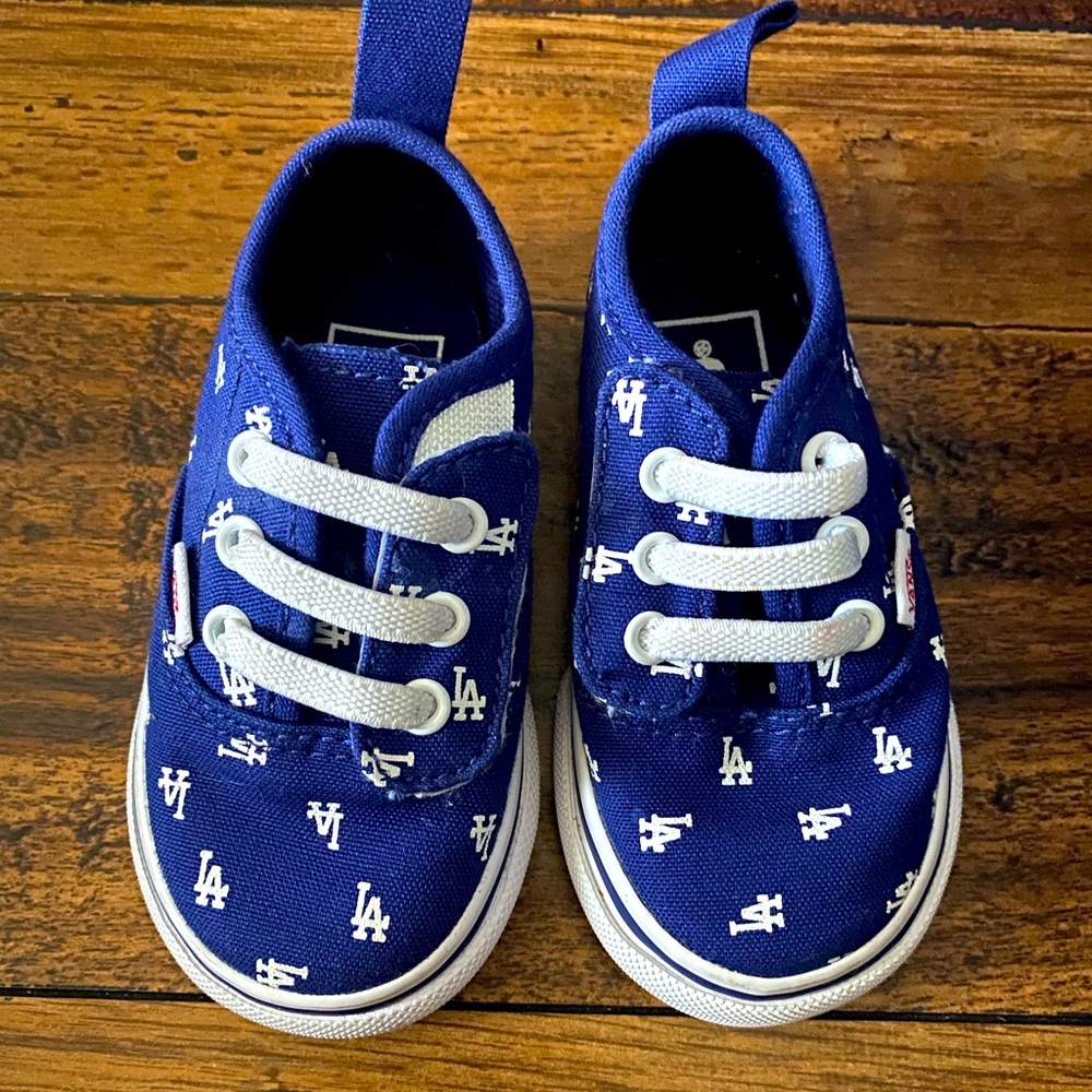 Vans MLB Los Angeles Dodgers Toddler Shoe